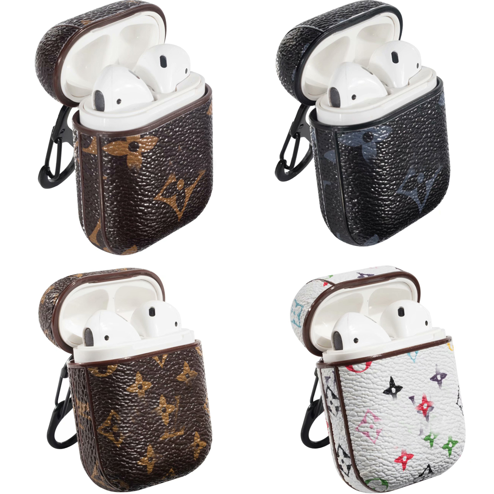Киберспорта Airpods PU Чехол класса люкс сетка из искусственной кожи с узором защитная пленка совместимый для Airpods PU Чехол
