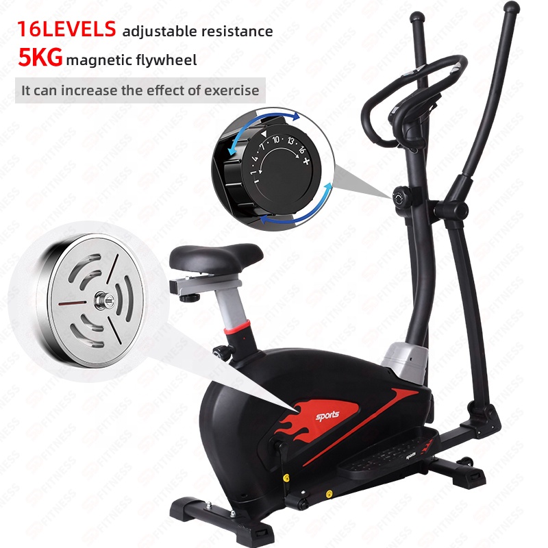 SD-E03 Factory directly selling home gym fitness equipment magnetic elliptical cross trainer bike