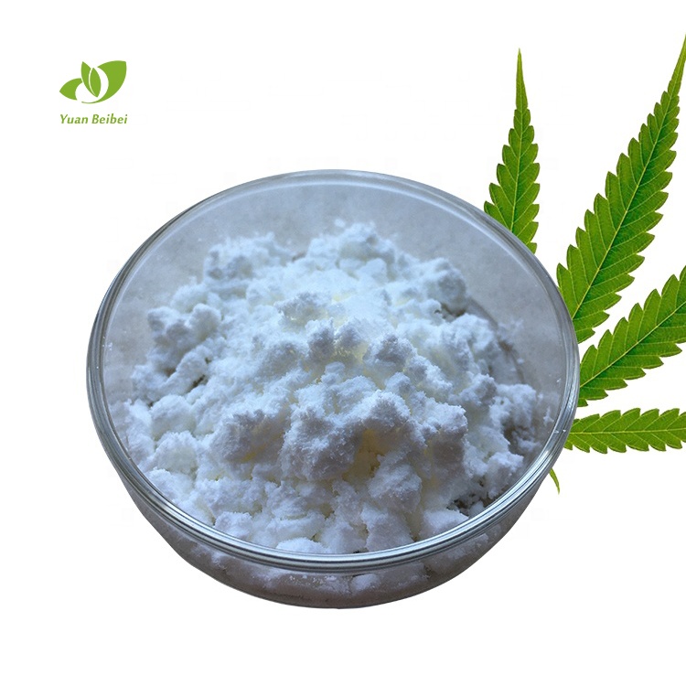 Чистый Экстракт конопли левый Кристалл CAS 13956-29-1 99% каннабидиол CBD изолированный порошок