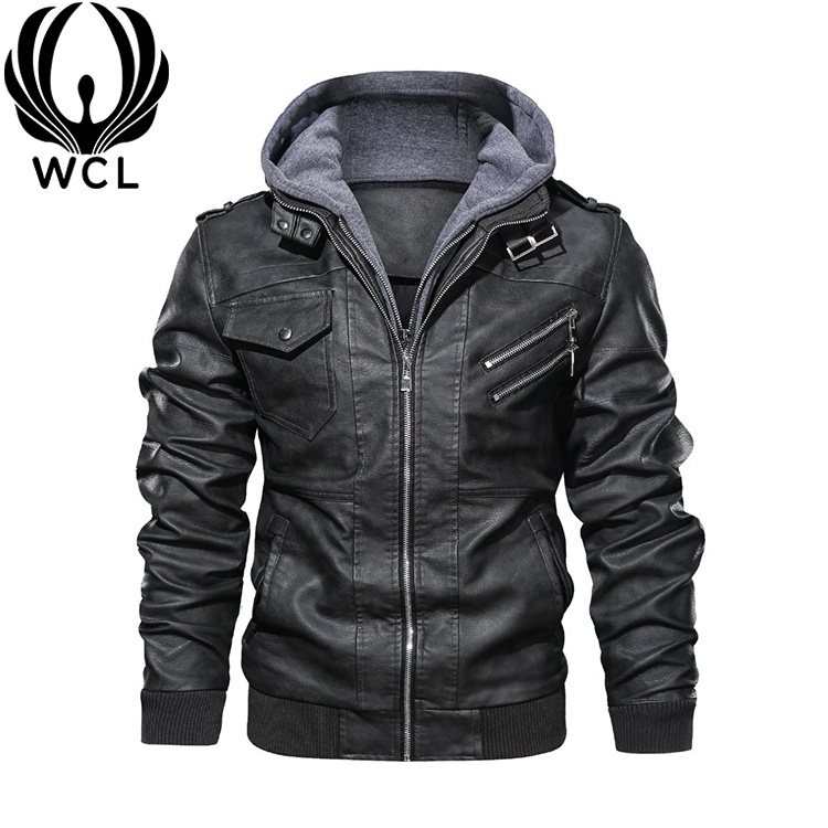 Мужские короткие юбки застежка-молния с защитой от ветра Cuero Chaquetas-де-piel Hombr; Большой размер rompevientos Chaqueta пальто с капюшоном для девочек куртка из коричневой кожи