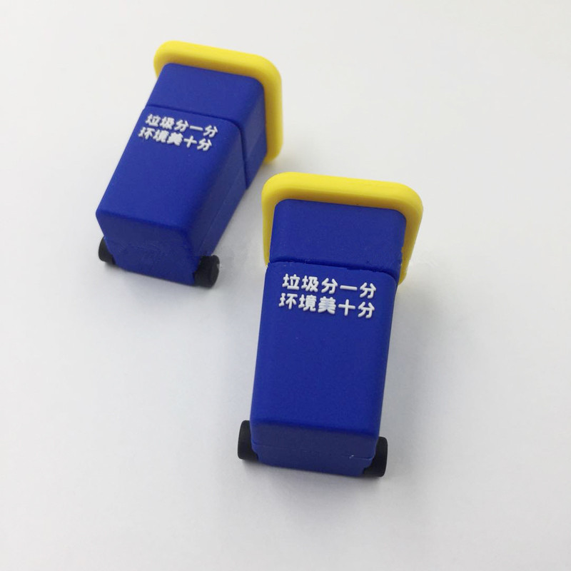 USB флеш-накопитель ashcan на заказ из ПВХ 8 ГБ 16 ГБ
