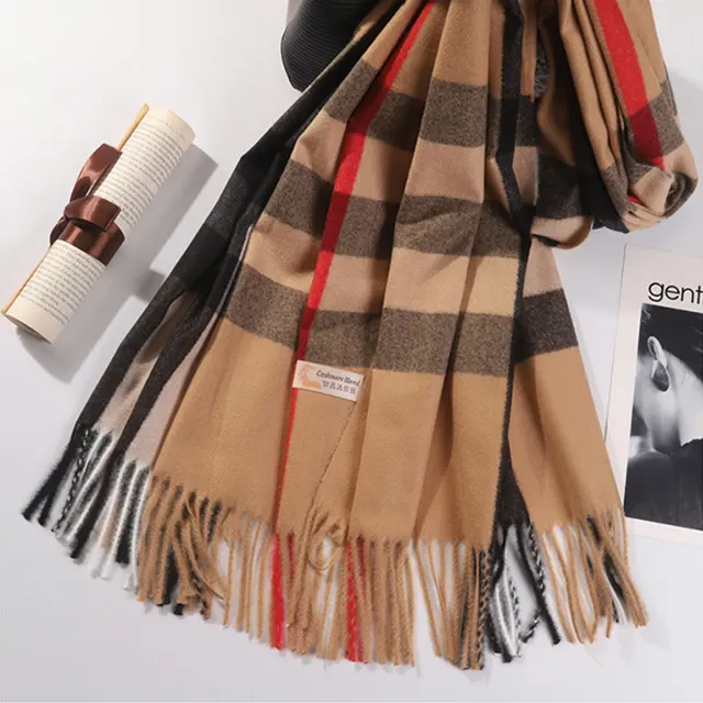 Роскошный новейший желаемый кашемировый шарф Зимний шарф модный шарф