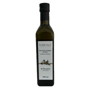 100% Made In Italy Extra Virgin Olive Oil 500ml In Bottle For Cooking And Dressing Meat Fish And Salads