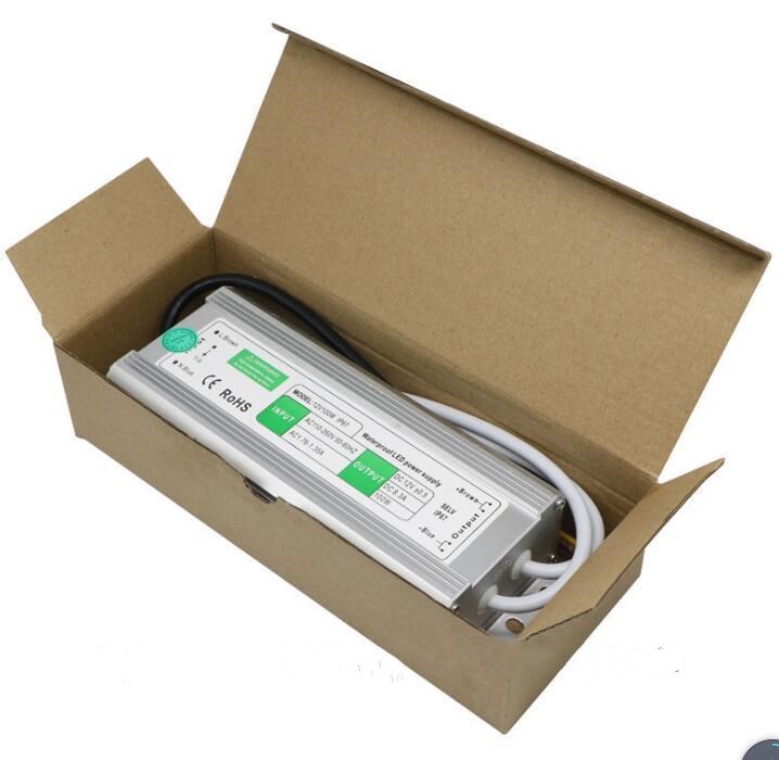 IP67 наружный 12 В 100 Вт 120 Вт Водонепроницаемый SMD 3528 5050 5730 RGB лента светодиодный драйвер адаптер питания
