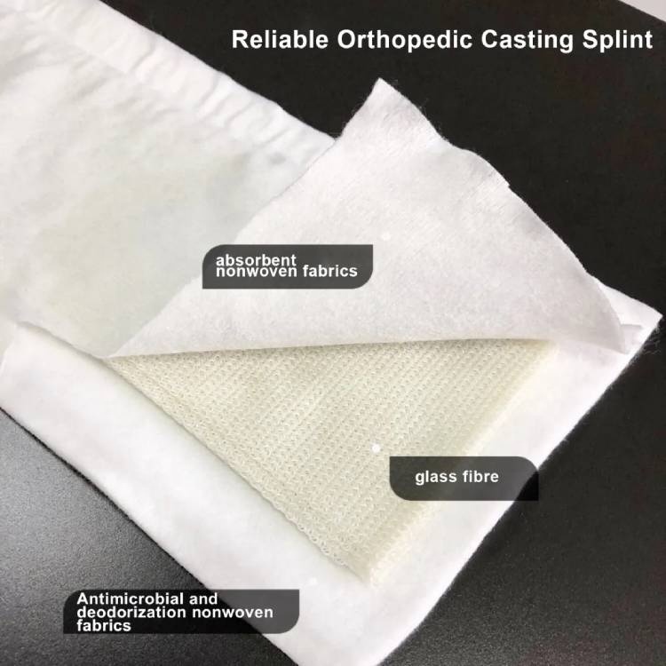 Disposable Medical Orthopedic Splint orthopedic leg fixation Cast Splint Sheet Orthopedic Roll Splint