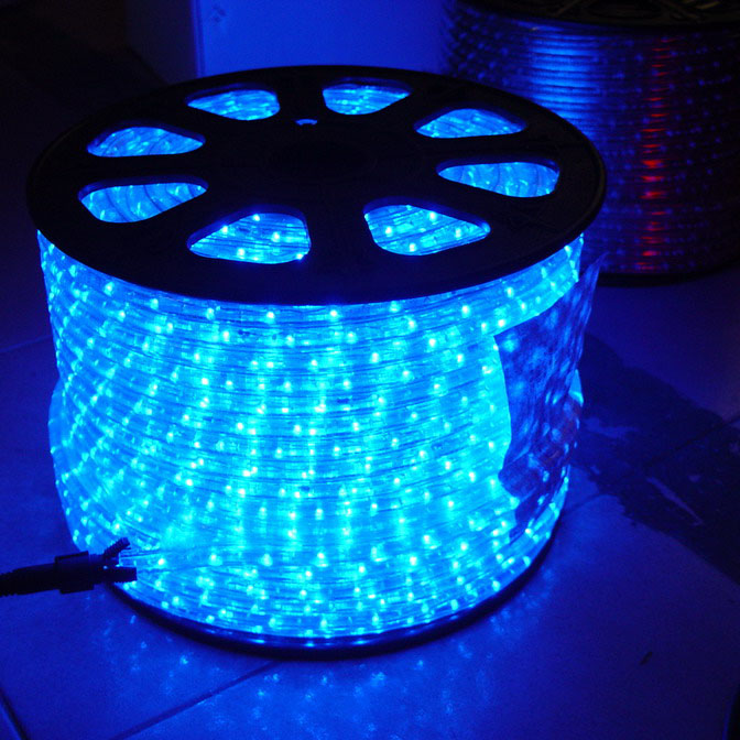Rainbow Light Color Rope String 220-240V Garden 3528 Low Power Consumption rope light led