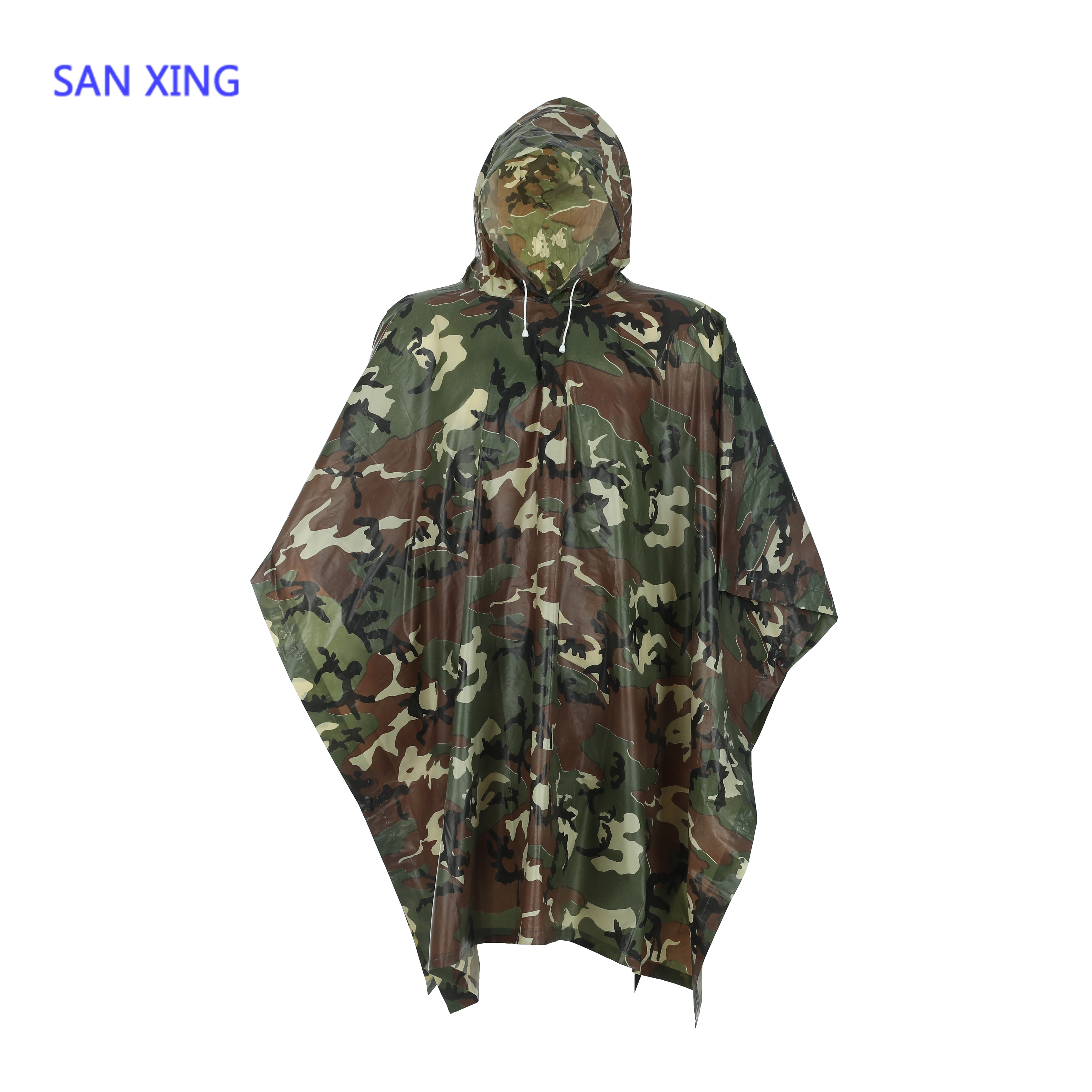 army green Raincoat adult for Women or Men 2 Pack One Size Fits Most Rain Coats reusable bag packing