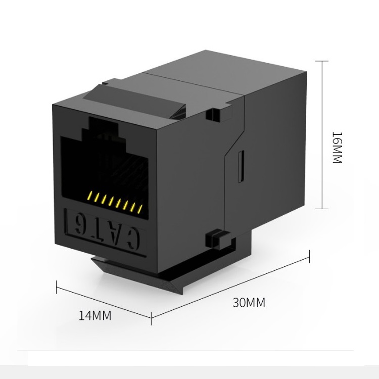 6-классный сетевой информационный модуль CAT6 RJ45 удлинитель с кристальной головкой