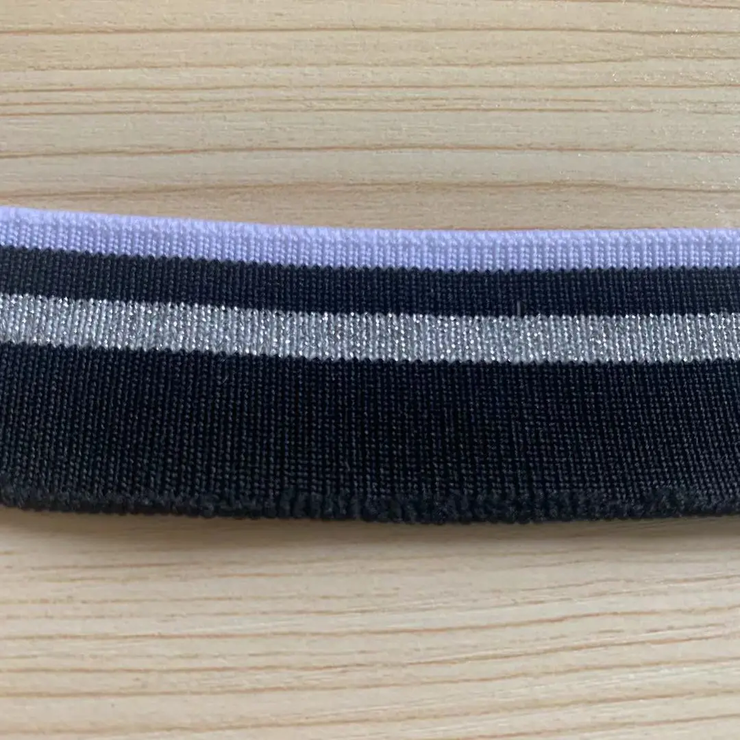 Customized stretch knit rib knit 1x1