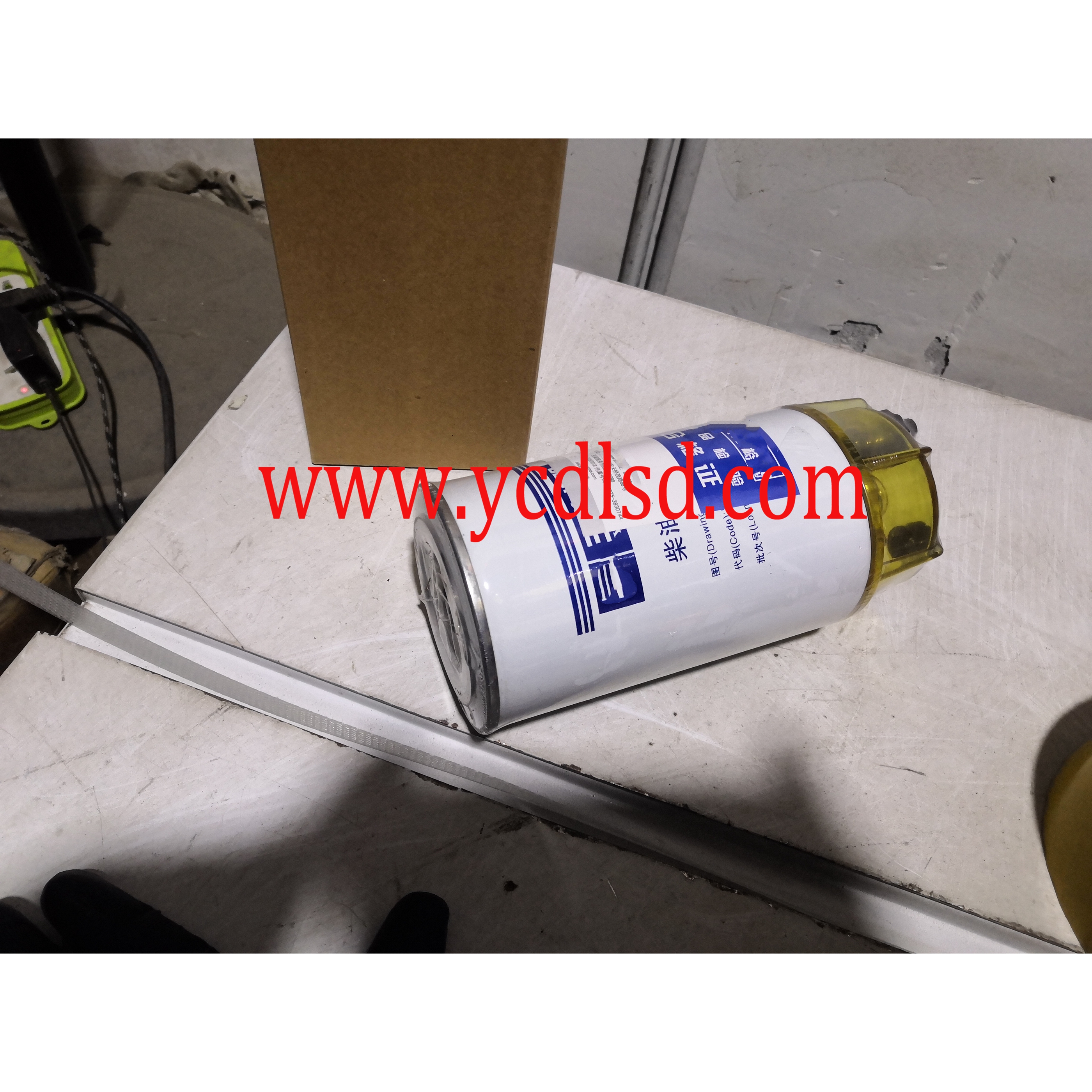 Топливный фильтр J7W00-1105350 для блок развертки тележки YUCHAI двигателя