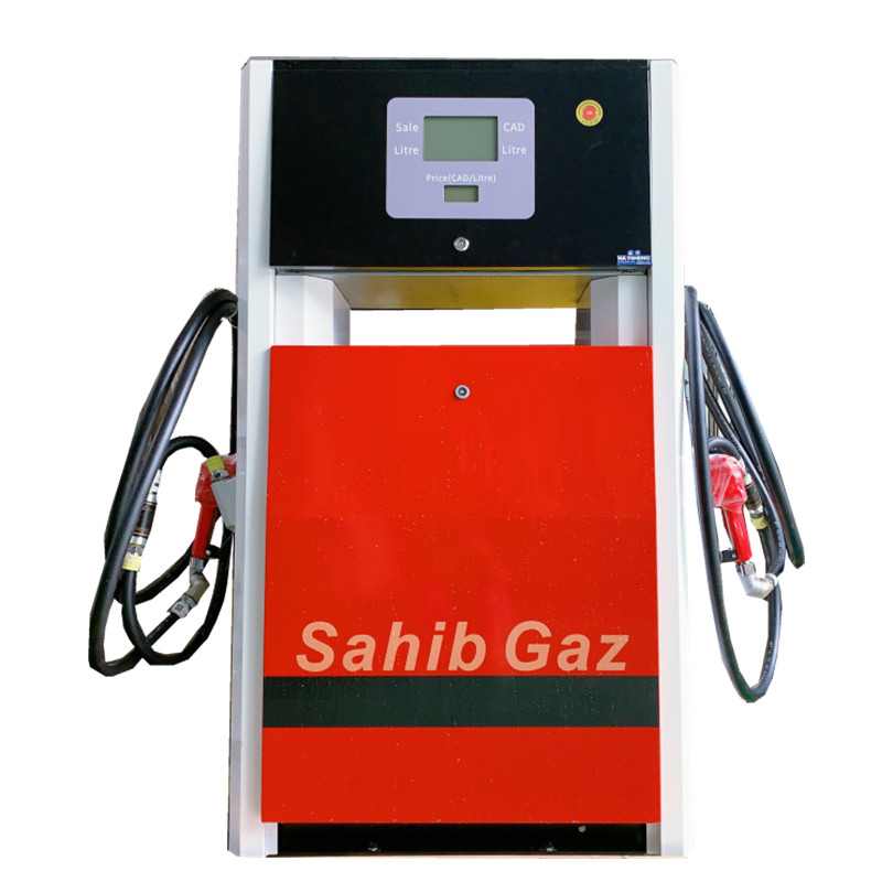 Haosheng brand 2 nozzle fuel and diesel dispenser for Canadian temperature