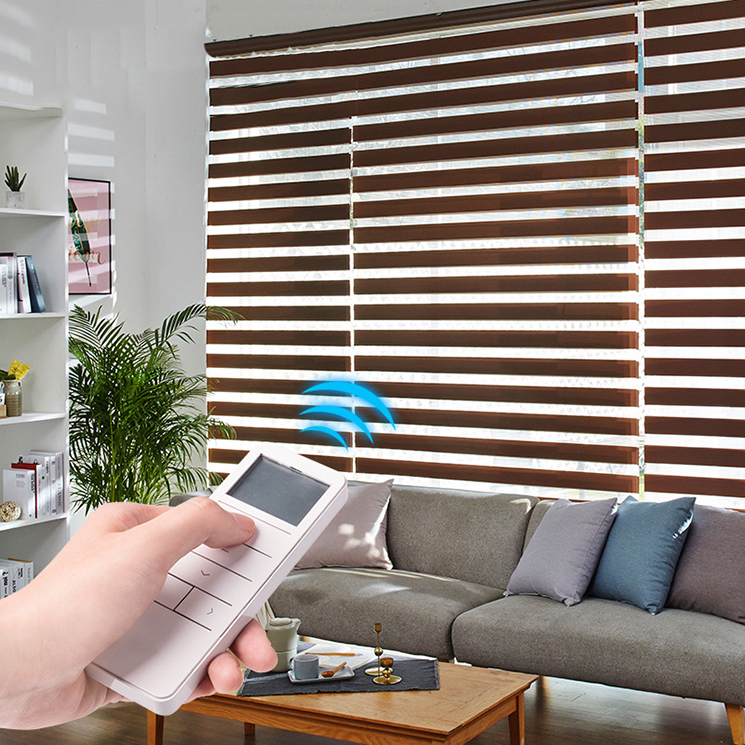 Hot Selling Eco Friendly Polyester Day Night Window Blinds Easy Clean Shades with Cord