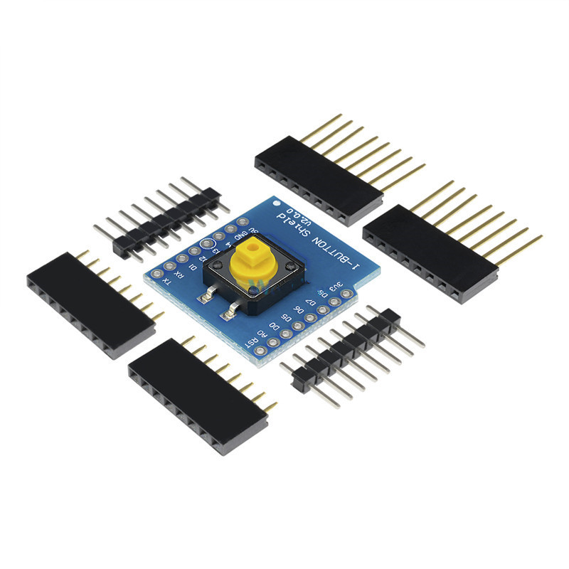YT One Button Shield For WeMos D1 Mini Button For D1 Mini Button Switch Module With Pins Standard