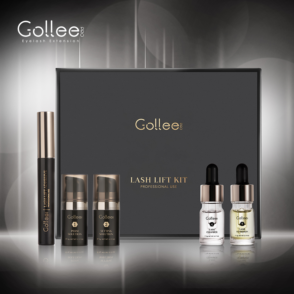 Gollee, Корея, лучшие подушечки для ресниц, подтягивающий кератин, набор для подтяжки бровей, бровей, набор для подтяжки ресниц от частного бренда