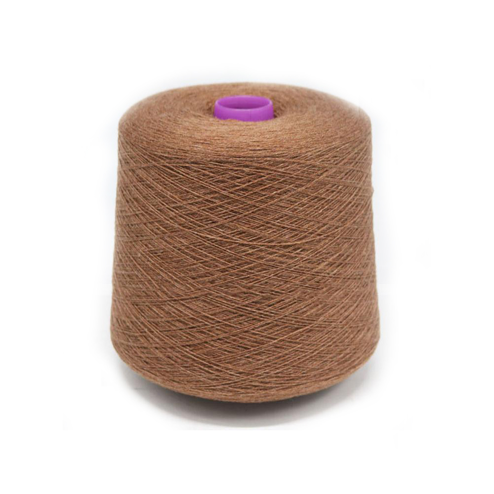 High quality Mongolia factory supply 26s/2 100% wool machine knitting fancy yarn