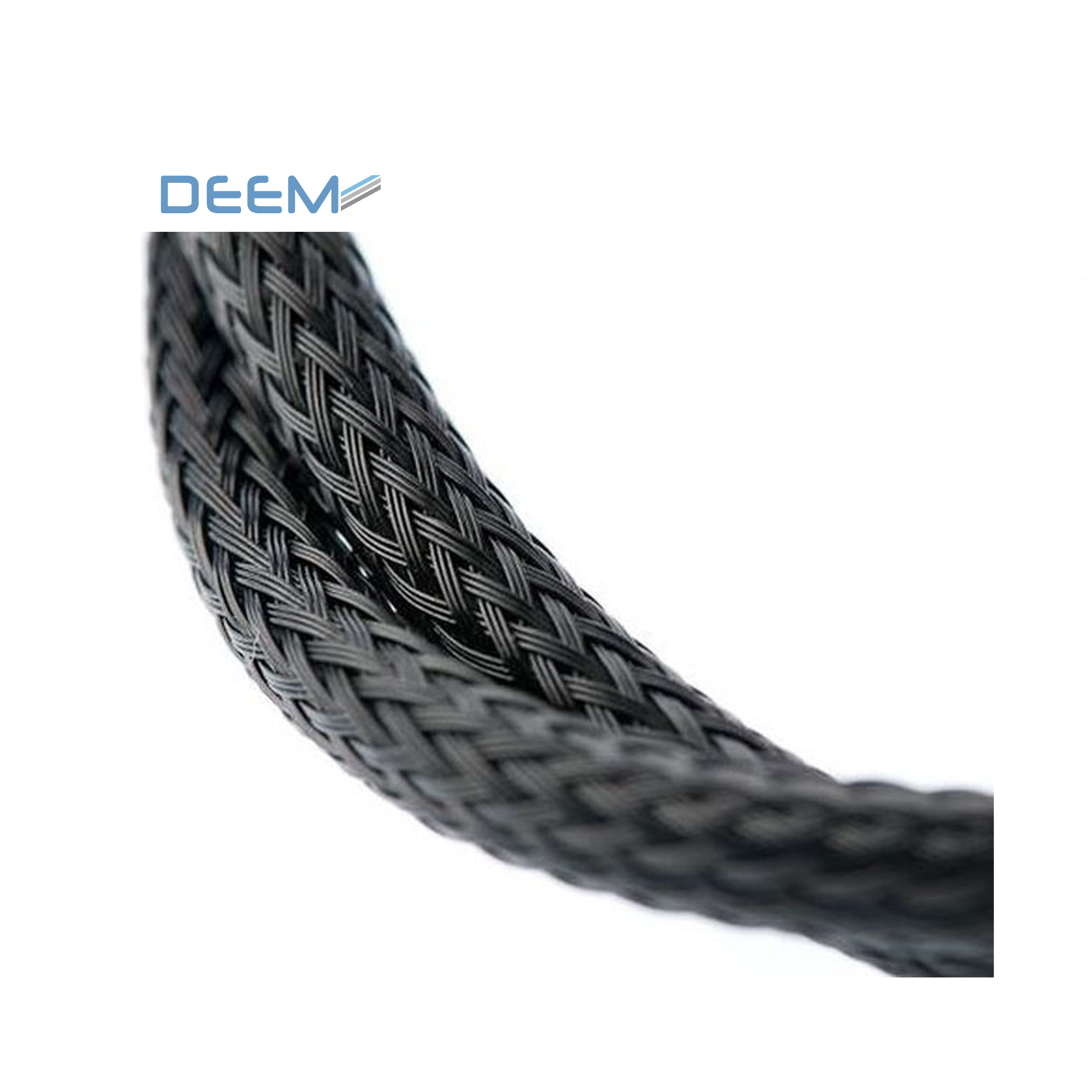 DEEM высокая плотность pet расширяемый рукав PET кабель защитный рукав