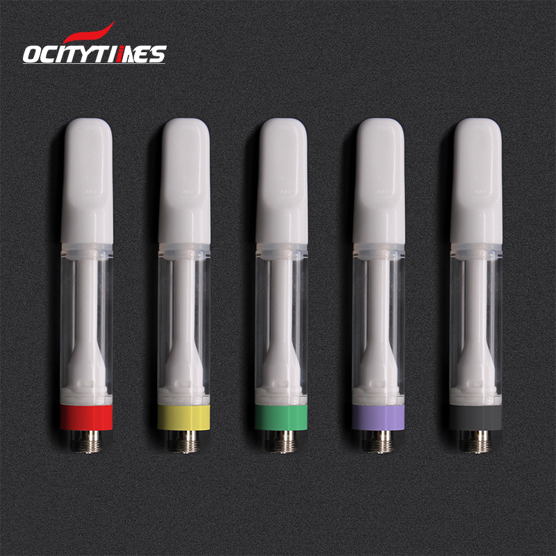 Оптовая продажа керамическая катушка пустой 0,5 мл 1,0 cbd vape картридж