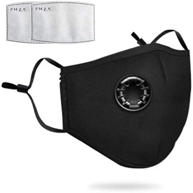 Ready to Ship Washable Cotton Face Shield With Filter Mascarilla masque