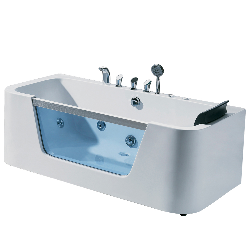 Популярная модная отдельно стоящая акриловая Ванна с гидромассажем jaccuzi
