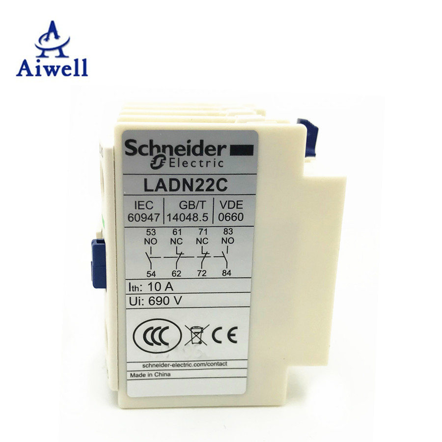 TeSys LADN серии вспомогательный Контактный блок LADN22C для Schneider