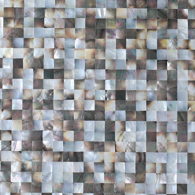Tahiti seashell black lip 30*30cm/11.8inch mother of pearl seamless square mosaic tiles for kitchen bathroom backsplash wall