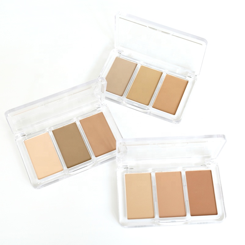 3 colors Contour Palette Contour Bronzer Highlight Make Up Palette
