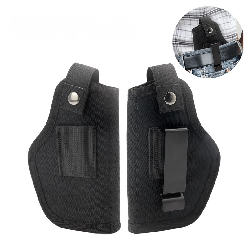 Outdoor Holster Portable Outdoor Tactical Holster Self-defense Waist Hanging Hidden Quick Pull Holster