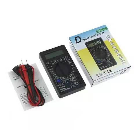 Цифровой мультиметр DT830B, измеритель сопротивления напряжения, диода, триода, без батареи