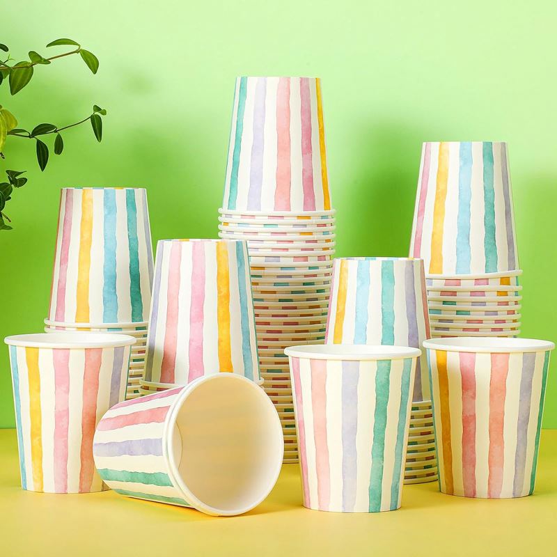 Paper Cup Printing And Die Cutting Machine Blanks Water Mystery Muffin Sealed White Sauce Yugong Raw Material Price