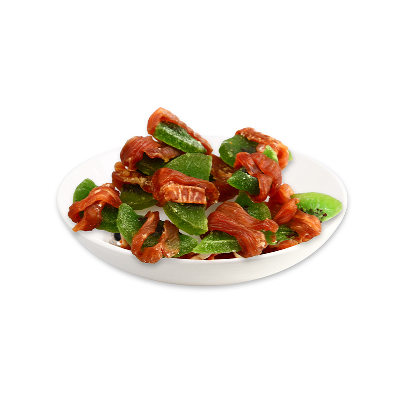 Top Selling High Protein for Pet Food and Dog Treats as Chicken Jerky and Kiwi Fruit Twists