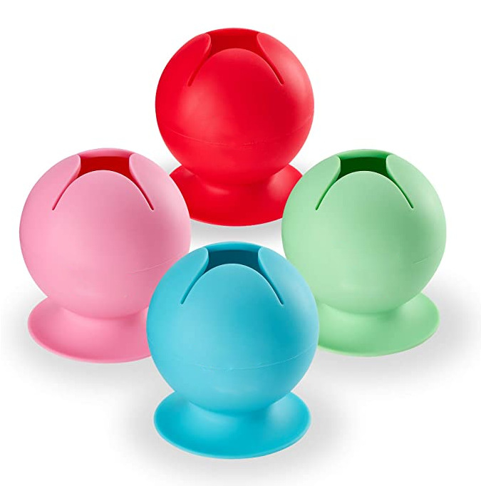 custom Silicone Suction Cup Type Waste Storage Box vinyl weeding tools