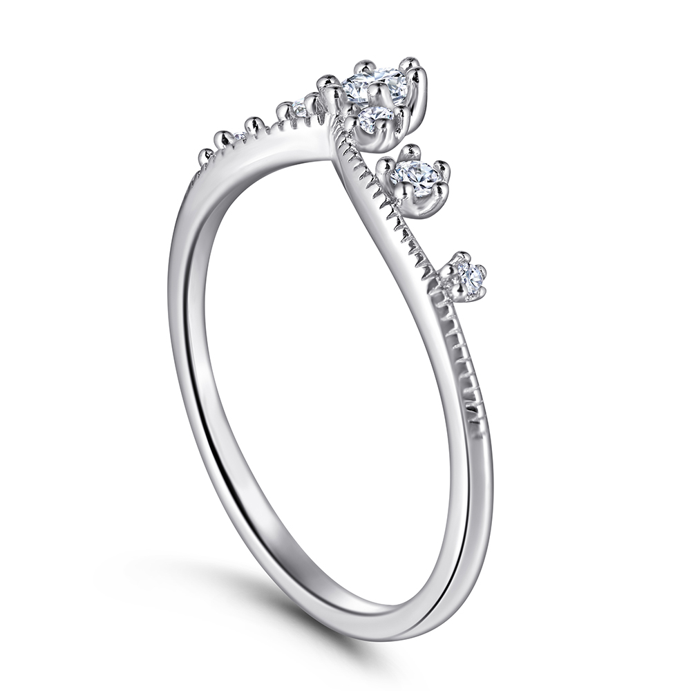 SKA Custom Luxury Women's Engagement silver 925 rings s925 sterling silver jewelry rings for women