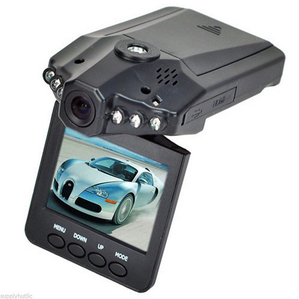 6-ти Диодная лампа 2,5 "Full HD 1080P LCD Автомобильный DVR Автомобильная камера видео рекордер Dash Cam рекордер ночного видения