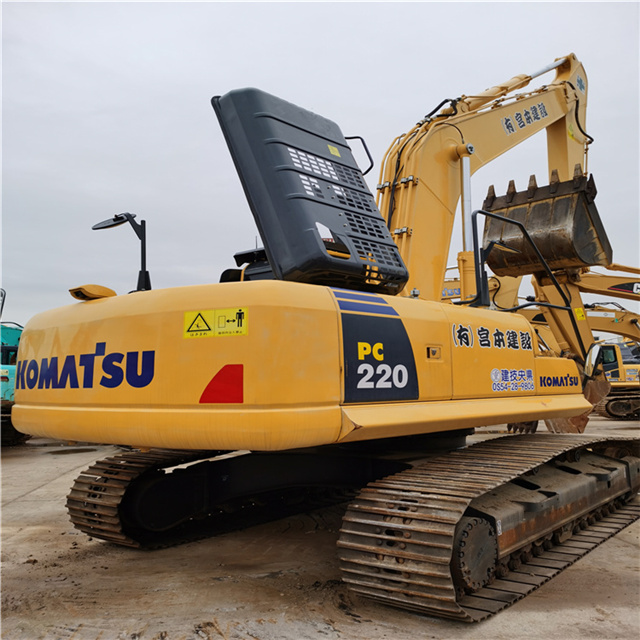 Komatsu PC220-8 гусеничный экскаватор сильные и хорошие рабочие Подержанный машина для продажи