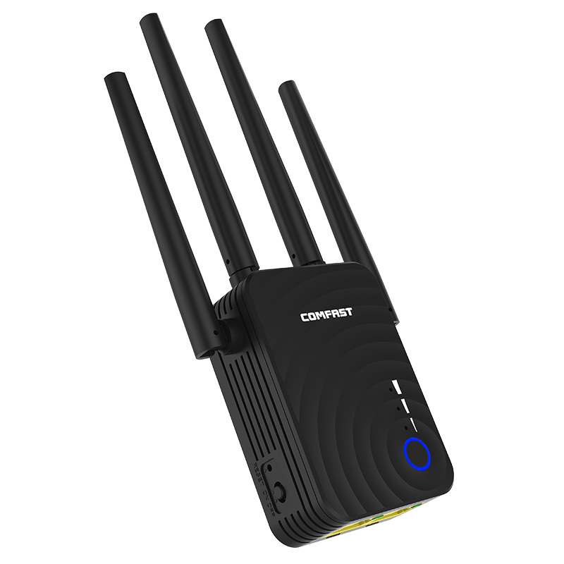 Заводской высококачественный 1200 Мбит/с 2,4 ГГц 5,8 ггц WiFi повторитель беспроводной усилитель сигнала