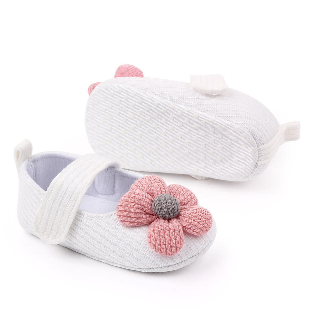 New Newborn Baby Girls Shoes Floral Flat Princess baby casual shoes