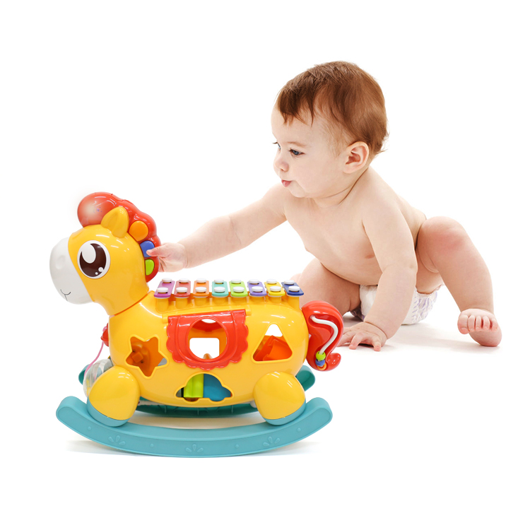 Kidewan Colorful Musical Instrument Rocking House Toy Mini Xylophone For Kids Toddlers Preschoolers