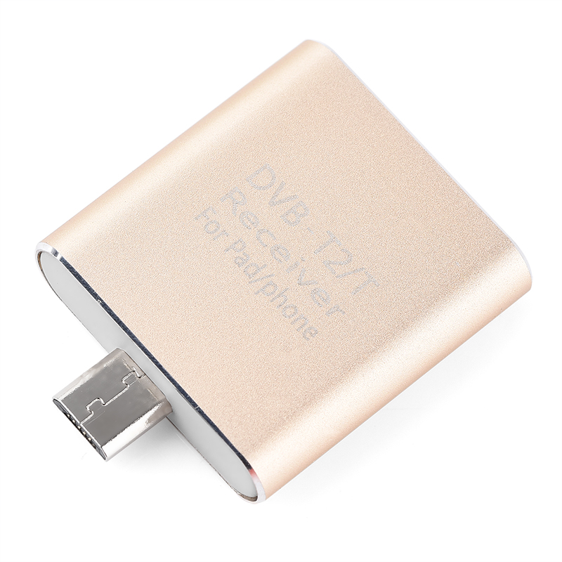 Micro USB портативный HD цифровой ТВ-приемник DVB-T2/T TV Stick тюнер usb TV тюнер для android pad и телефона