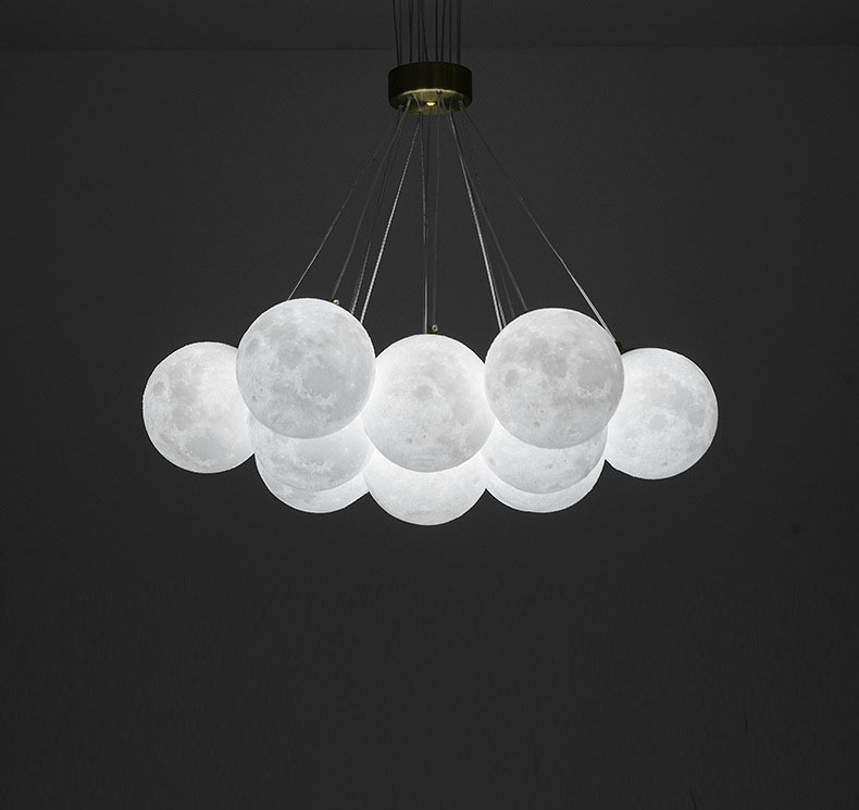 Aunshine Lustre Vintage Crystal Chandeliers Pendant Light Modern Customized Lamps Round Living Room Large Lamps
