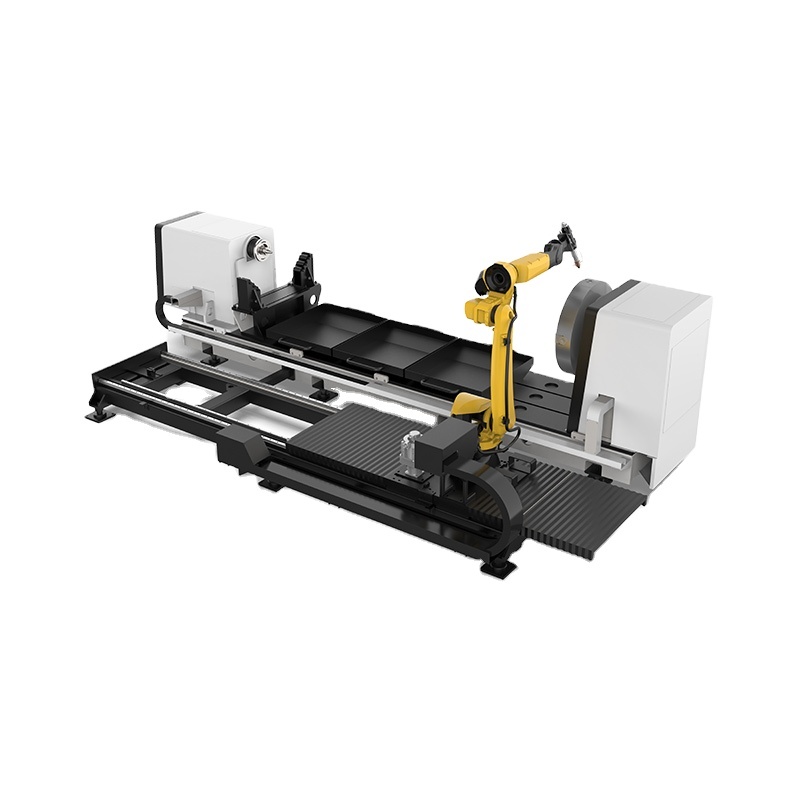 GKS-LC3008R ROBOT FIBER LASER CLADDING MACHINE for stainless steel carbon steel cutting
