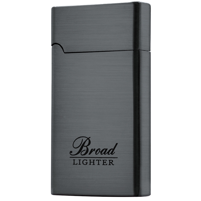 Classic Custom LOGO Metal Lighter Red Flame Butane Gas Cigarette Lighter Lighters Smoking Accessories for Gift