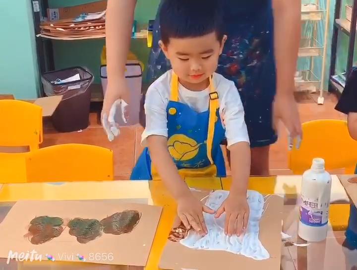 Арт рейнджеров Finger Paint детские моющиеся темпера краски набор «сделай сам» для ручкий краский комплект