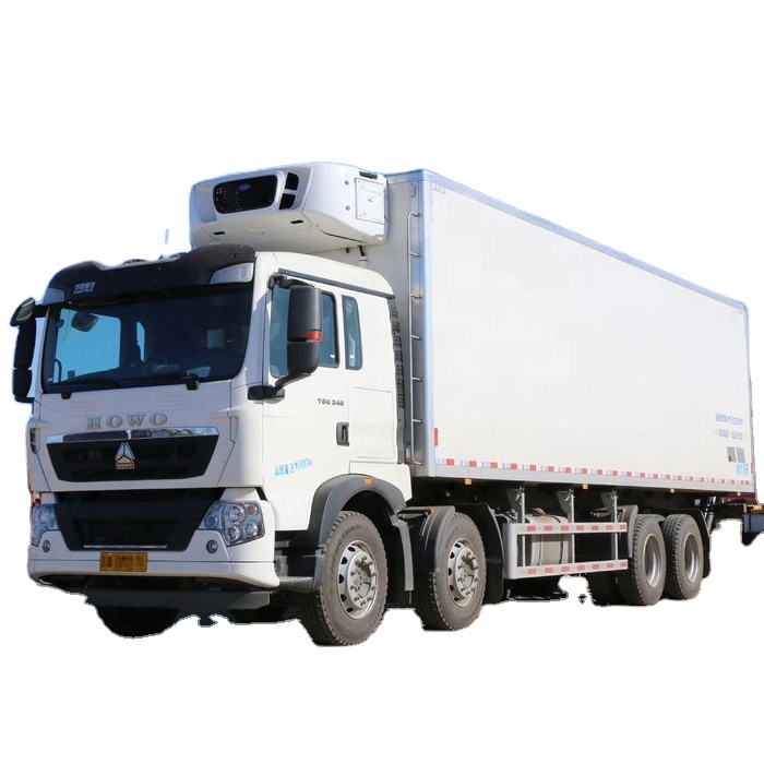 SINOTRUK HOWO евро 2 левой стороны водительского сидения 6 цилиндров 8x4 термо-король авторефрижератор