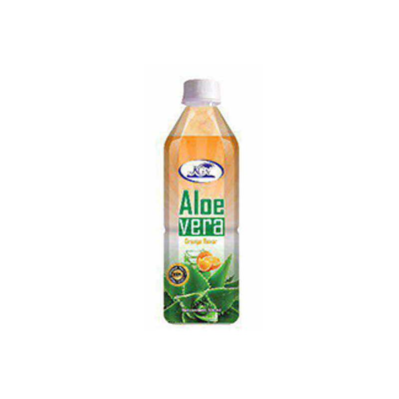 High quality PET bottled ALOE VERA drink 500ml*12 bottles aloe Strawberry flavor soft drink distributor