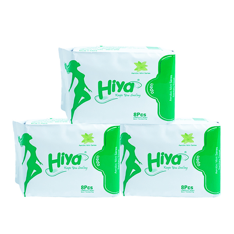Factory Disposable Sanitary Napkins for Lady Use Sanitary Pad Low Price Free Sample