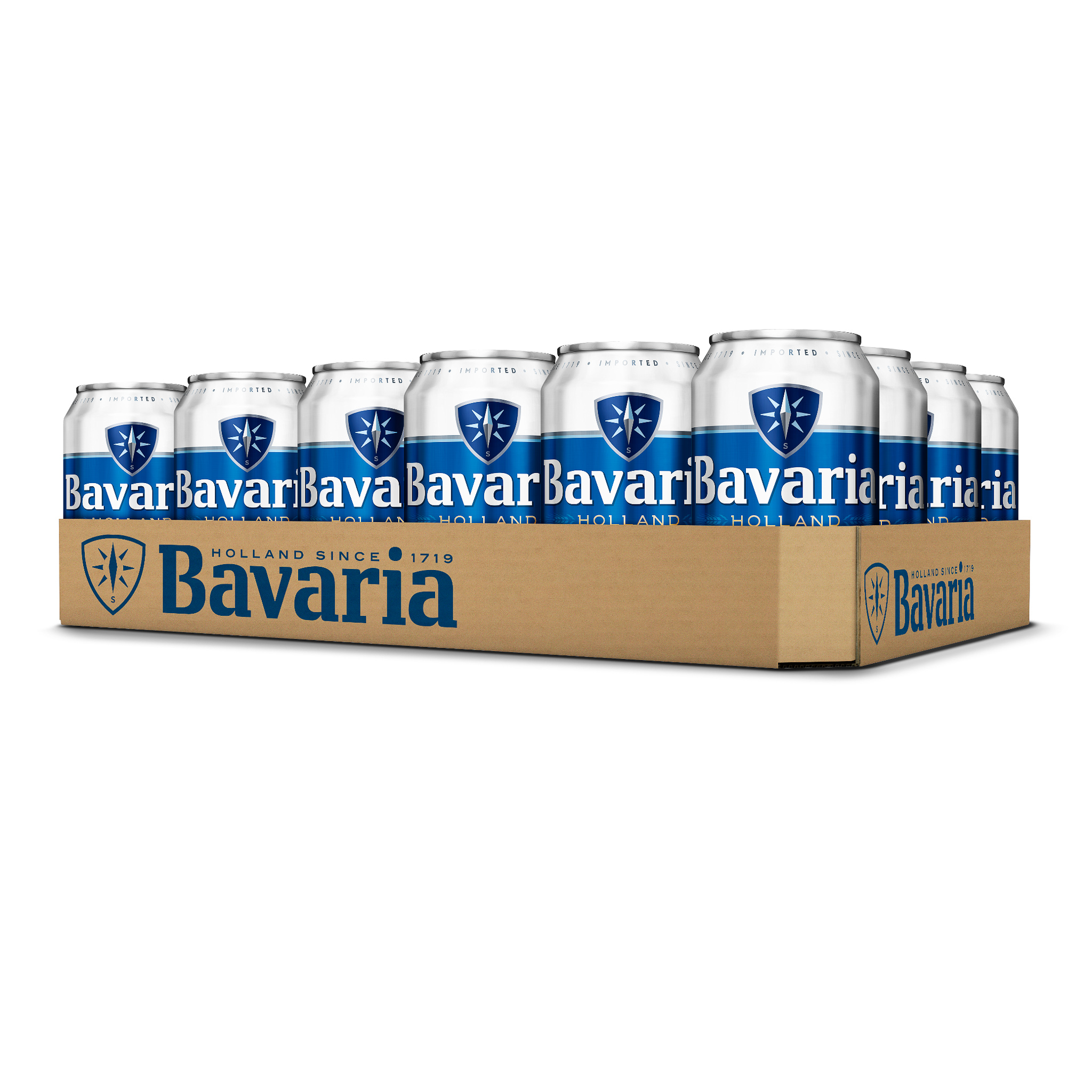 Голландская Бавария, Премиум Пиво-пильница-коробка 24x33cl банки