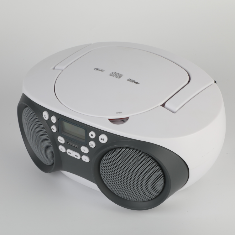 Домашний портативный OEM ODM FM AM радиоприемник Boombox CD проигрыватель с повторяющимися функциями памяти