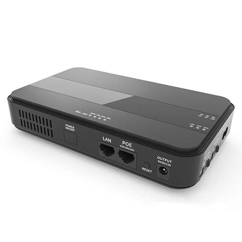 Wifi-роутер 15 В, 19 В, 24 В, 8800 мАч, источник бесперебойного питания (UPS) 45 Вт, 18650 POE UPS для настольного компьютера