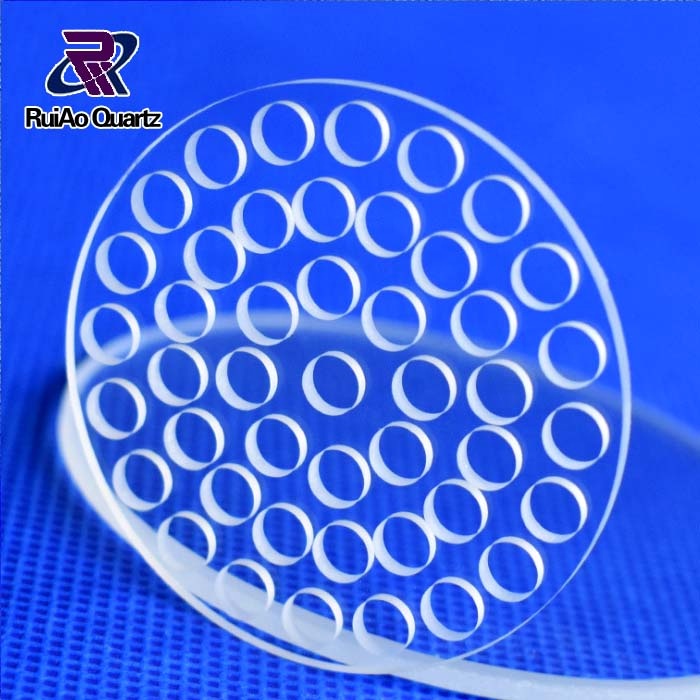 Heat resistant transparten quartz glass watch window 25*1mm