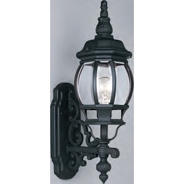 wholesale Black 100w outdoor wall lighting water glass classical design